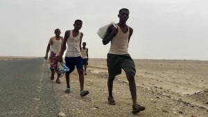 نيروبي: زيادة عدد المهاجرين الأفارقة في اليمن بنسبة 29% منذ مطلع العام