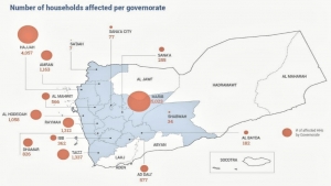 اليمن: أكثر من 230 ألف متضرر من الفيضانات منذ آواخر أغسطس الماضي