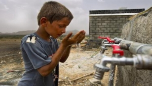 اليمن: تمويل قطري لتنفيذ مشروع مياه للنازحين في محافظة حجة