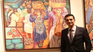 ثقافة: فنان تشكيلي يمني يسخّر حياته في سبيل التراث الشعبي