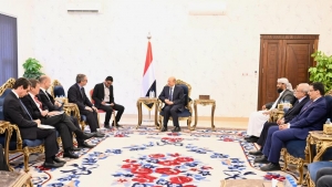 اليمن: الرئيس العليمي يقول ان جماعة الحوثي لم ولن تكن مشروعا للسلام المنشود