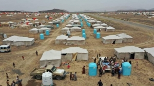 اليمن: اندلاع حريق في مخيم للنازحين بمأرب