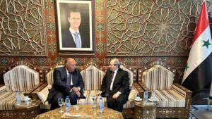 دمشق: وصول وزير الخارجية المصرية في زيارة هي الأولى