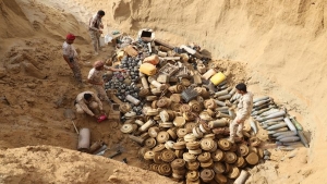 اليمن: "مسام" يزيل أكثر من 10 آلاف لغم وقذيفة غير منفجرة منذ مطلع العام الجاري