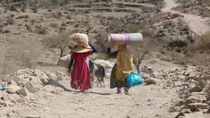 اليمن: نزوح أكثر من 1600 أسرة في أول شهرين من العام الجاري