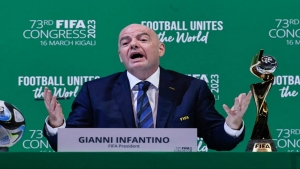 رياضة: "الفيفا" يزكي إنفانتينو رئيسا للاتحاد الدولي للمرة الثانية حتى2027