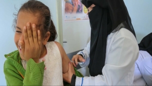 اليمن: لقاحات الحصبة.. الوسيلة الآمنة لتجنب اصابة الأطفال