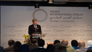 لاهاي: غروندبرغ يؤكد أن الطريق إلى السلام المستدام في اليمن سيكون طويلاً وشاقاً
