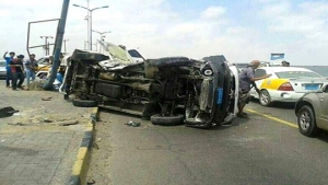 اليمن: وفاة وإصابة 76 شخصاً بحوادث مرورية في الثلاثة الأسابيع الأولى من يونيو الجاري
