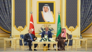 الرياض: السعودية وتركيا تؤكدان دعمهما للمجلس الرئاسي وجهود تعزيز الالتزام بالهدنة واستئناف عملية السلام