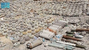 اليمن: "مسام" ينزع 856 لغم ومادة متفجرة الأسبوع الماضي