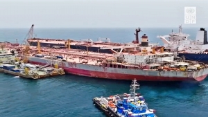 اليمن: الأمم المتحدة تعلن استكمال تفريغ ثلث مخزون "صافر" النفطي إلى الناقلة البديلة
