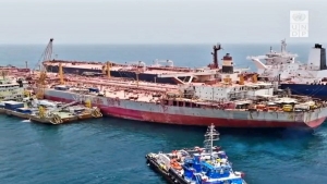 اليمن: الأمم المتحدة تقول إنها انتهت من ضخ أكثر من نصف كمية النفط الموجودة في "صافر"