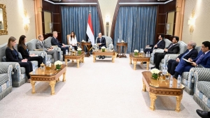 الرياض: المبعوث الاممي يجتمع بالرئيس العليمي للبحث في فرص التوصل لهدنة شاملة في اليمن
