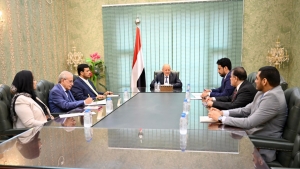 اليمن: الرئيس العليمي يجتمع برئاسة هيئة التشاور حول سبل تعزيز حضورها في تجسير الثقة بين المكونات الوطنية