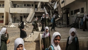 جنيف: لجنة دولية تقول إن خمس المدارس في اليمن مغلقة ومليوني طفل عاجزين عن الالتحاق بالتعليم