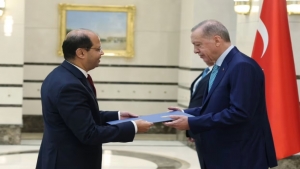 أنقرة: أردوغان يتسلم أوراق اعتماد السفير المصري