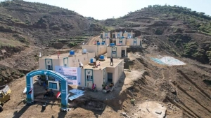 اليمن: افتتاح 20 وحدة سكنية للنازحين في "معافر تعز"