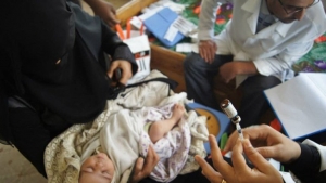 اليمن: 8328 حالة إصابة بالسعال الديكي والدفتيريا والشلل الرخو الحاد بين الأطفال