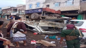اليمن: وفاة وإصابة 16 شخصاً في حادث مروري مروع بتعز