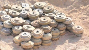 اليمن: "مسام" يتلف نحو 1600 مادة متفجرة من مخلفات الحرب في باب المندب