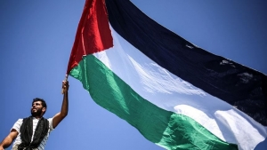 نيويورك: العلم الفلسطيني يرفع في ساحة أندوفر العامة