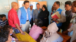 اليمن: "اونمها" تدشن مشروع الأثر السريع بتأثيث ثلاثةِ مدارس في الحديدة