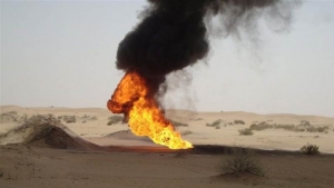 اليمن: مسلحون قبليون يفجرون خطاً لأنابيب النفط في مأرب شرق اليمن