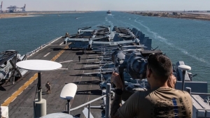 المنامة: القوات الأمريكية تسقط طائرة مسيرة للحوثيين في البحر الأحمر
