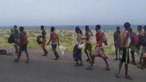 اليمن: دخول نحو 1700 مهاجر إفريقي في ديسمبر 2023