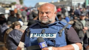 القاهرة: نقابة الصحفيين المصريين تمنح وائل الدحدوح جائزة "حرية الصحافة"