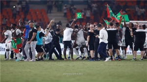 رياضة: موريتانيا تحقق فوزاً تاريخياً على الجزائر وتقصيها من كأس أمم أفريقيا