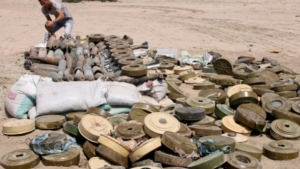 اليمن: "مسام" ينزع أكثر من 700 مادة متفجرة من مخلفات الحرب في أسبوع