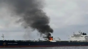 جيبوتي: هيئة الموانئ تجلي طاقم سفينة تعرضت لهجوم حوثي