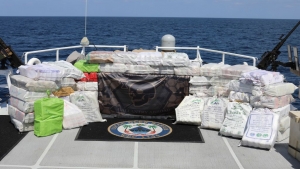 المنامة: القوات البحرية المشتركة تصادر 770 كيلوجرام من المخدرات في بحر العرب