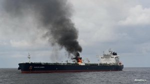 لندن: الاشتباه بتقديم سفينة إيرانية غامضة معلومات استخباراتية للحوثيين