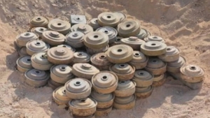 اليمن: "مسام" ينزع 1232 مادة متفجرة في النصف الأول من مارس الجاري