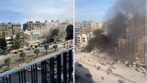 رويترز: مقتل قيادي بالحرس الثوري بضربة إسرائيلية وسط دمشق