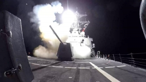 واشنطن: الجيش الأمريكي يقول إنه دمر صاروخا أطلق من منطقة يسيطر عليها الحوثيون في اليمن