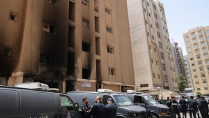 الكويت: مقتل 43 وإصابة 48 جراء حريق في مبنى