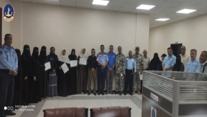اليمن: تدريب أممي لـ15 كادر نسائي وفني من خفر السواحل والشؤون البحرية في الاتصالات والوعي البحري