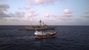 روتا: "أتلانتا" الأوروبية تضبط مركب إيراني متورط في حادثة قرصنة ضد ناقلة النفط "هيلاس أفروديت"