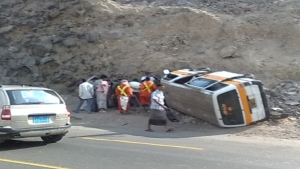 اليمن: 240 ضحية للحوادث المرورية في مناطق نفوذ الحكومة خلال أسبوعين