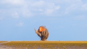 اليمن: "مسام" يتلف أكثر من 4 آلاف مادة متفجرة في باب المندب بتعز