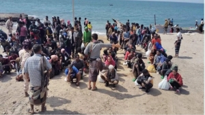اليمن: وصول 180 مهاجراً إثيوبياً غير شرعي إلى سواحل شبوة