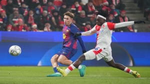 رياضة: برشلونة يهزم سلافيا براغ برباعية في دوري أبطال أوروبا