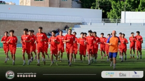 رياضة: منتخب اليمن للناشئين يدشن معسكره التدريبي استعداداً للنهائيات الآسيوية
