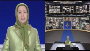 باريس: رجوي تدعو العالم للاعتراف بإسقاط النظام الإيراني «حلًا وحيدًا» للأزمة