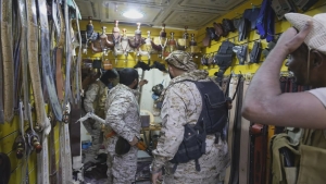 اليمن: قوات "درع الوطن" تداهم أسواق السلاح غير المرخصة بوادي حضرموت