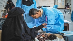 جنيف: 4.8 ألف حالة إصابة بالكوليرا في اليمن و7 وفيات منذ مطلع العام الجاري